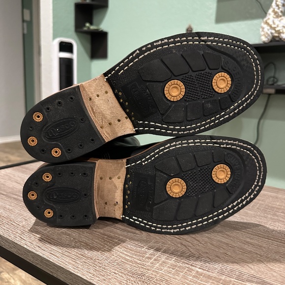 Wesco Mister Lou engineer boot black horsehide 8E US Mens - Picture 12 of 16